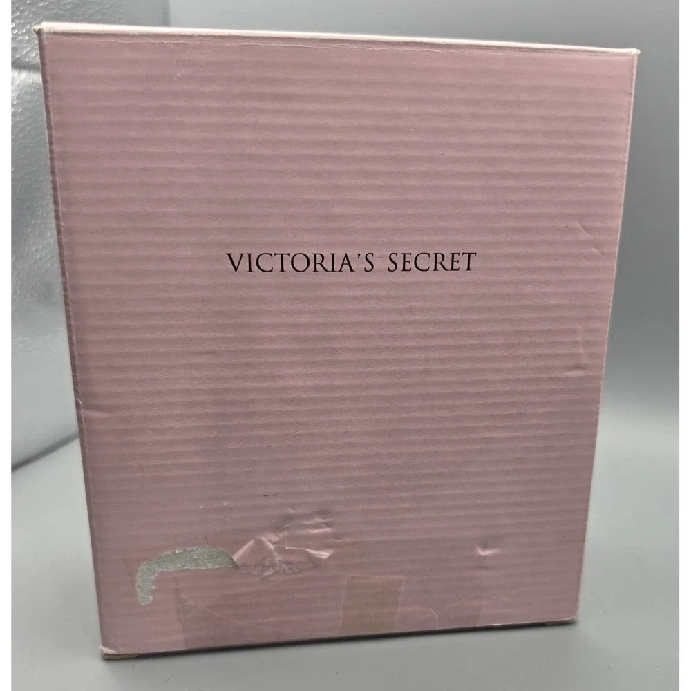 Vintage Victoria's Secret Silver Plated Photo Album Frame 4x6 Pink Velvet Box
